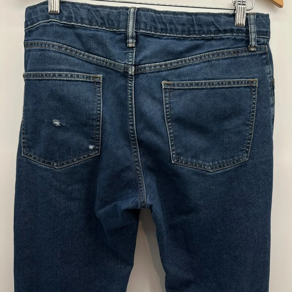 Old Navy Jeans Girls 16 Plus Blue Denim Skinny Leg‎ 5-Pocket Mid Rise Preppy